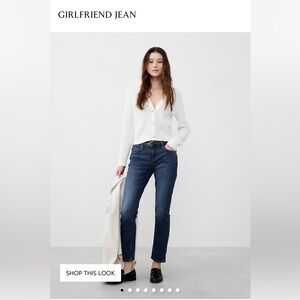 Banana Republic Dark Blue Straight Leg Jeans 10/30